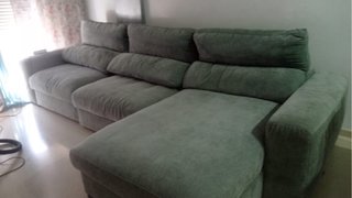 Sofá Chaise Longue Gris 3,40m