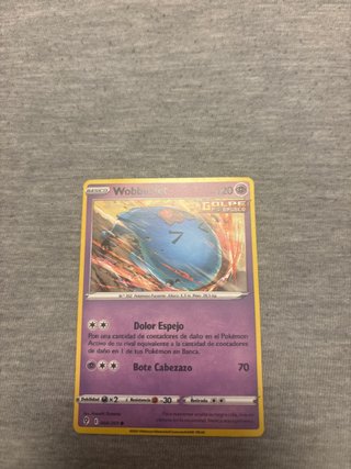 Carta Pokémon Wobbuffet