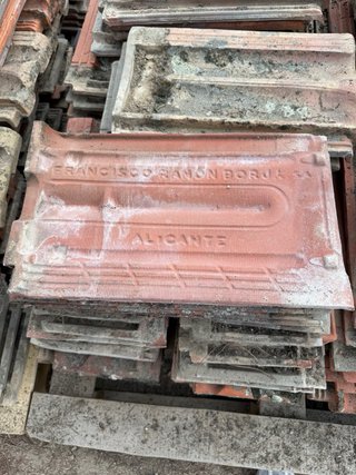 Lote de 1500 Tejas Recuperadas