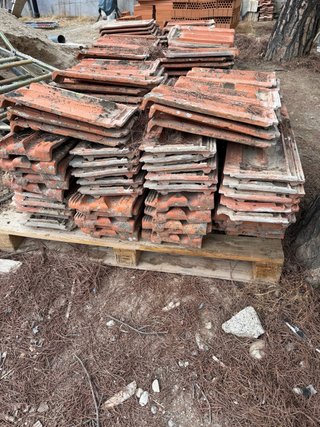 Lote de 1500 Tejas Recuperadas