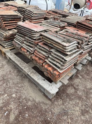 Lote de 1500 Tejas Recuperadas
