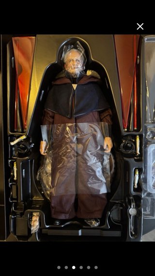 Star Wars Darth Sidious Hot Toys Clone Wars