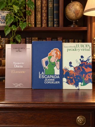 lote de 3 libros de narrativa y ensayo