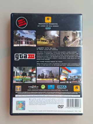 GTA III (Grand Theft Auto) - PS2