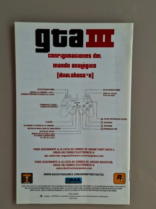 GTA III (Grand Theft Auto) - PS2