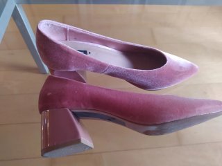Zapatos de salón Stradivarius rosas