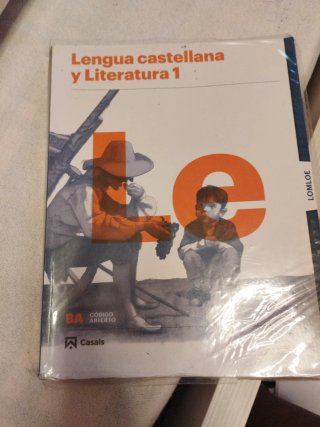 Libro lengua castellana y literatura 1