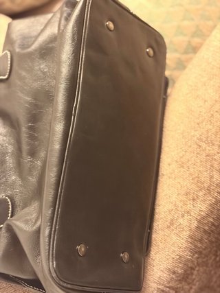 Bolso Tous Negro Cuero Grande