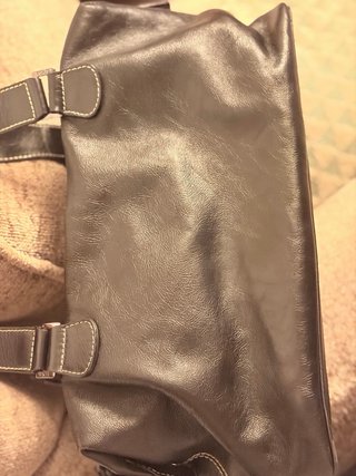 Bolso Tous Negro Cuero Grande