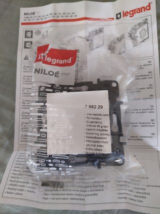 Interruptor Legrand Blanco
