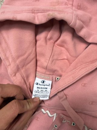 Talla M Sudadera Champion Rosa