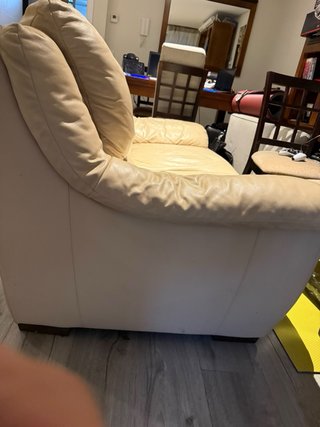 Sofá de dos plazas Natuzzi en Piel
