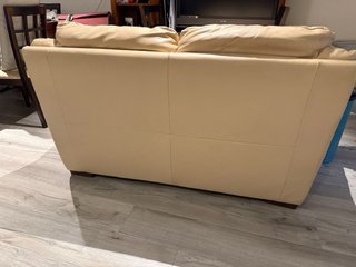 Sofá de dos plazas Natuzzi en Piel