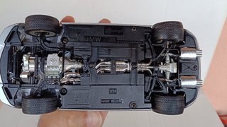 1/18 MODELLO AUTO BMW ROADSTER CABRIO BURAGO