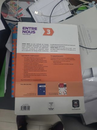 Entre nous 3: méthode de français B1 : livre de...