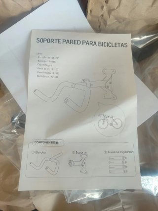 Soporte de Pared para Bicicleta nuevo