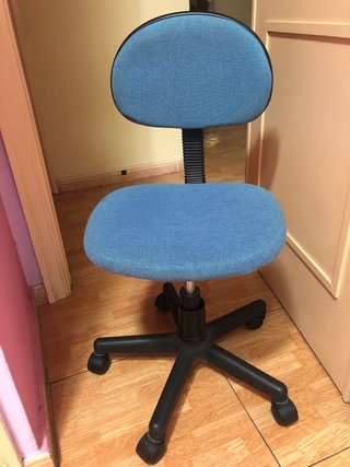 Silla Giratoria Azul