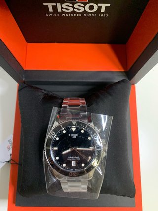Tissot seastar 1000 black 40mm Reloj Suizo Premium
