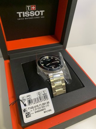 Tissot seastar 1000 black 40mm Reloj Suizo Premium