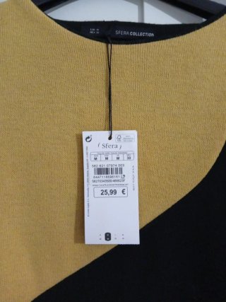 Vestido de punto Sfera estampado