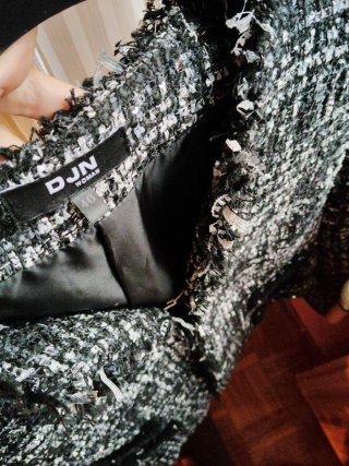 Chaqueta Tweed Estilo Chanel