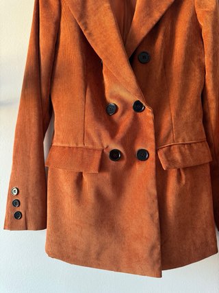Traje clásico de terciopelo