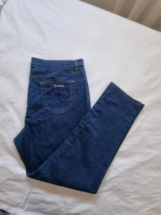 Pantalón vaquero Bandas azul