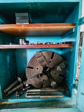 Torno Mecánico ERGOYEN Mod. T6 + Accesorios