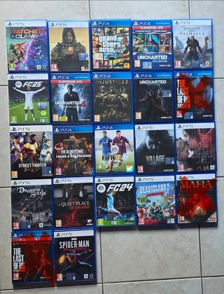 Lotto 22 Giochi PS4 e PS5