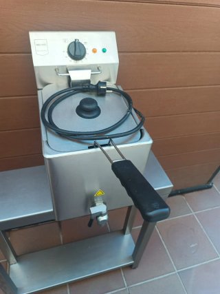 Freidora Profesional Metro 8L Acero Inoxidable