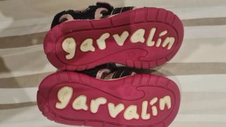 Cangrejeras niña Garvalin marino y rosas