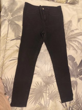 Pantalones premamá vaqueros y negros