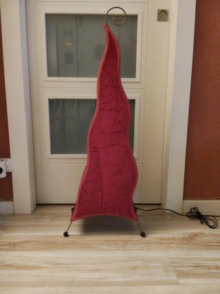 Lámpara ambiental roja