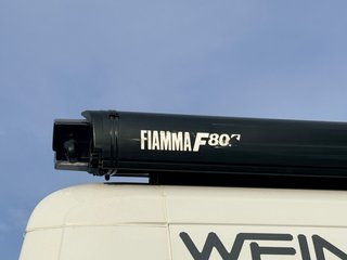 Toldo Fiamma F80s 370 Negro - DAÑO TAPA FRONTAL