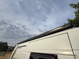 Toldo Fiamma F80s 370 Negro - DAÑO TAPA FRONTAL