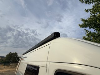 Toldo Fiamma F80s 370 Negro - DAÑO TAPA FRONTAL