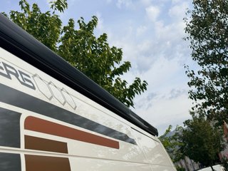 Toldo Fiamma F80s 370 Negro - DAÑO TAPA FRONTAL
