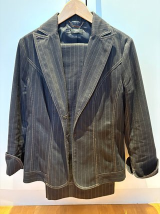 Traje chaqueta MNG rayas