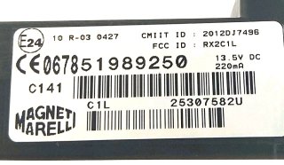 Centralita Bluetooth Fiat Alfa Romeo 51989250