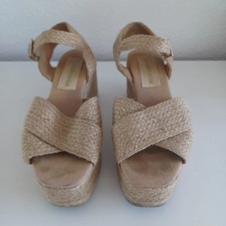 Sandalias de esparto Stradivarius T.37