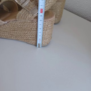 Sandalias de esparto Stradivarius T.37