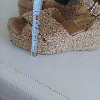 Sandalias de esparto Stradivarius T.37