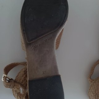 Sandalias de esparto Stradivarius T.37
