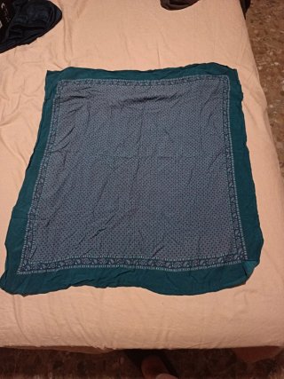 Pañuelo Fallero Azul y Verde