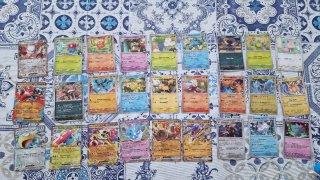 Lote 27 cartas Pokémon – MEGA EVOLUCIÓN y Destinos