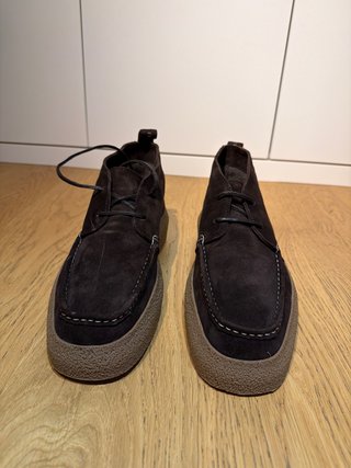 Botines GANT de ante marrón