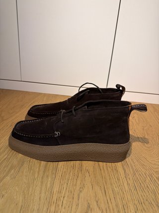 Botines GANT de ante marrón