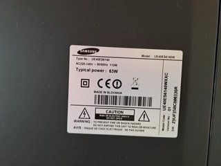 TV Samsung 40 conexión WiFi por cable