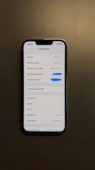 iPhone 13 Pro 128GB Blanco