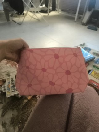 Neceser rosa de margaritas estilo estuche NUEVO